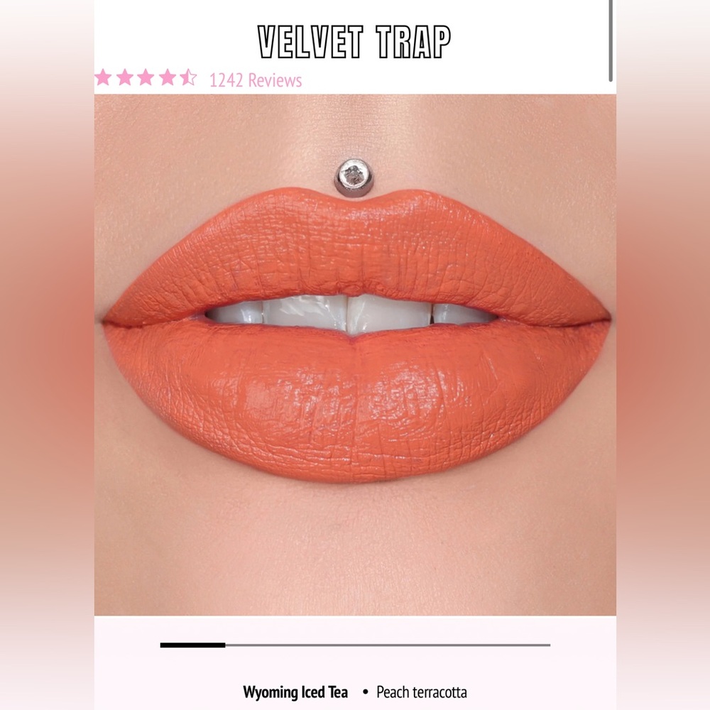 Jeffree Star 🌟 Velvet Trap Lipstick- Wyoming Iced Tea BNIB